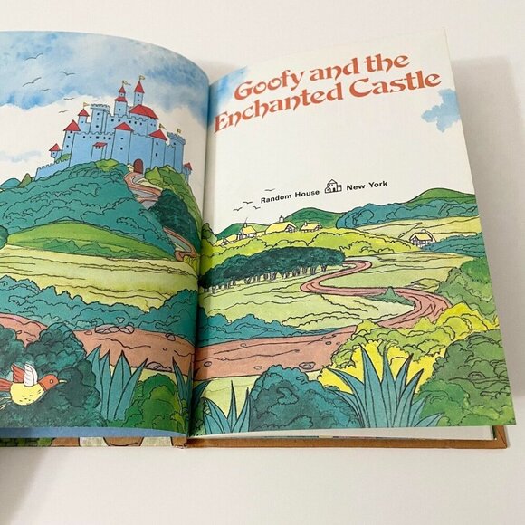 Vtg 1981 Walt Disney Presents Goofy and the Enchanted Castle Hardcover - Picture 9 of 16
